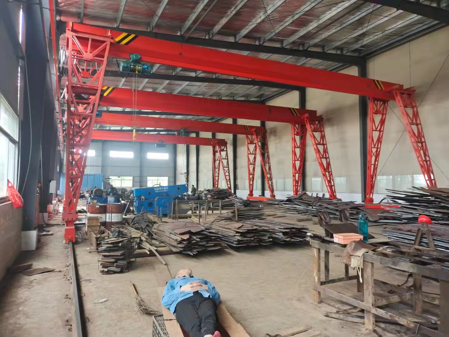 MHxh上包下花電動葫蘆門式起重機2